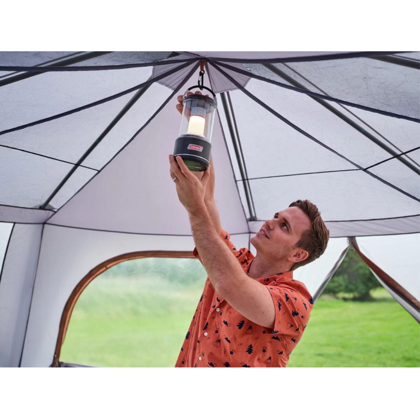 Coleman Cortes Octagon 8 Person Grey Tent