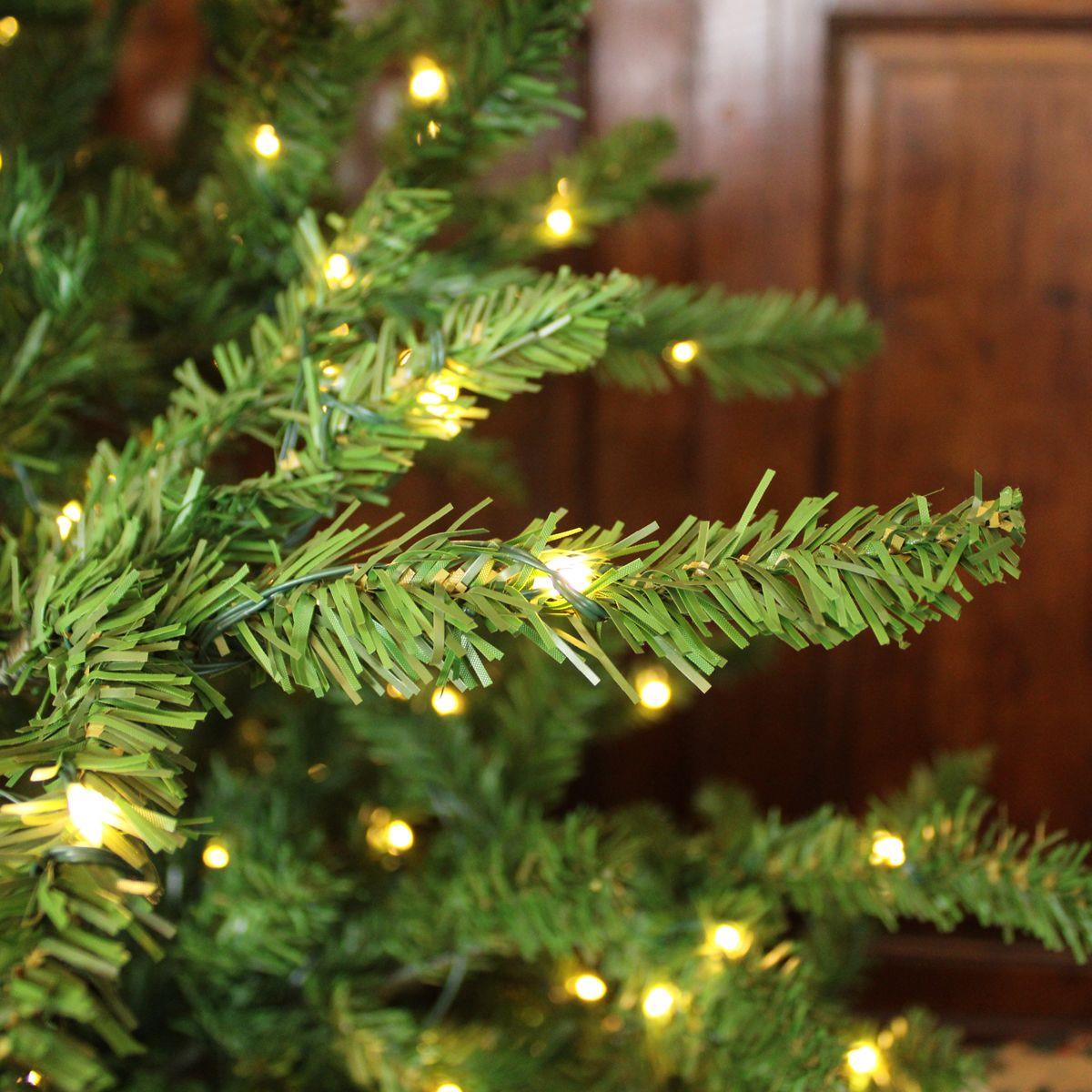 SnowTime Everlands 6ft Liberty Spruce Pre-Lit Traditional Christmas Tree