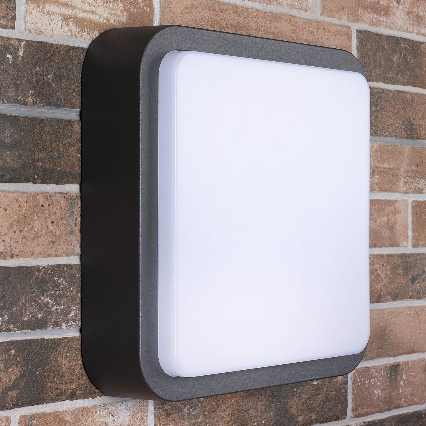 Smartwares Square Wall Light, LED, A+ Energy Rated, Grey