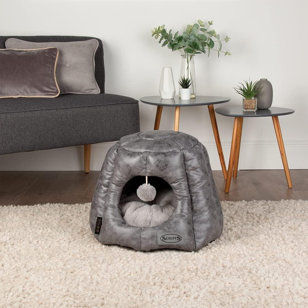 Scruffs Knightsbridge Cat Bed Grey