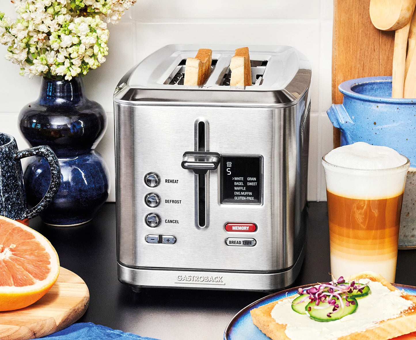 Gastroback Design Digital 2 Slice Toaster