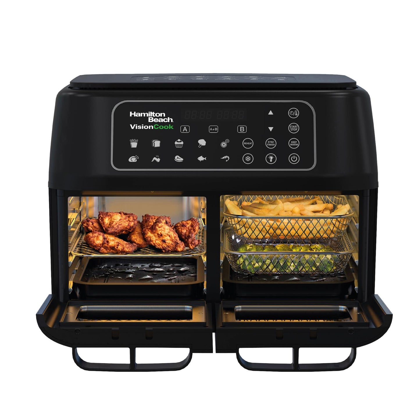 Hamilton Beach VisionCook 11L Digital Dual Air Fryer Oven