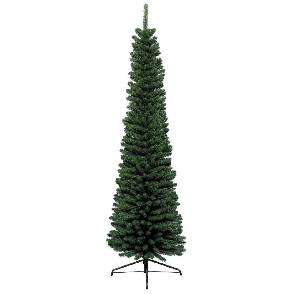 Kaemingk Narrow 7ft Green Pencil Christmas Tree