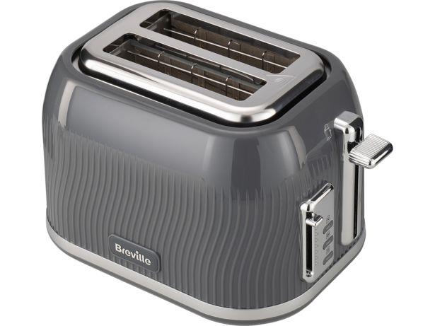 Breville Flow Grey 2 Slice Toaster