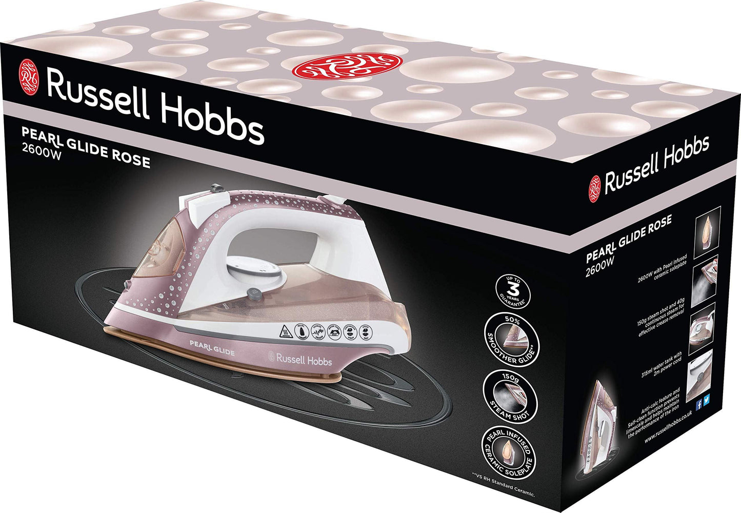 Russell Hobbs Pearl Glide Steam Iron