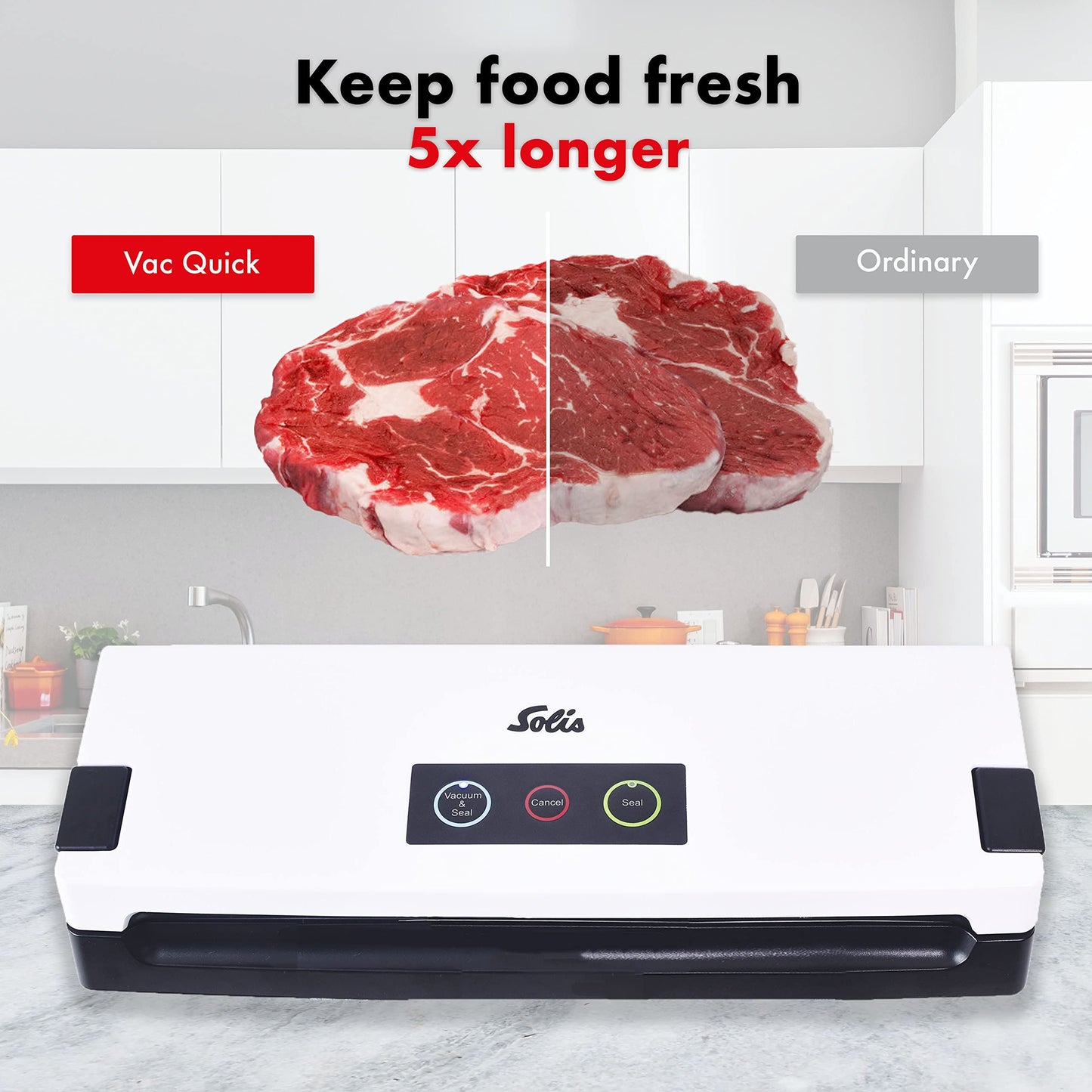 Solis Vac Quick 576 - Fully Automatic Vacuum Sealer Machine