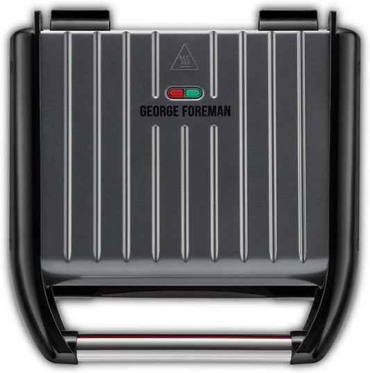 George Foreman Medium Grey Steel Grill
