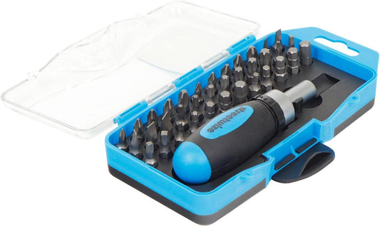 Streetwize 37 Piece Carbon Steel Screwdriver and Bit Set