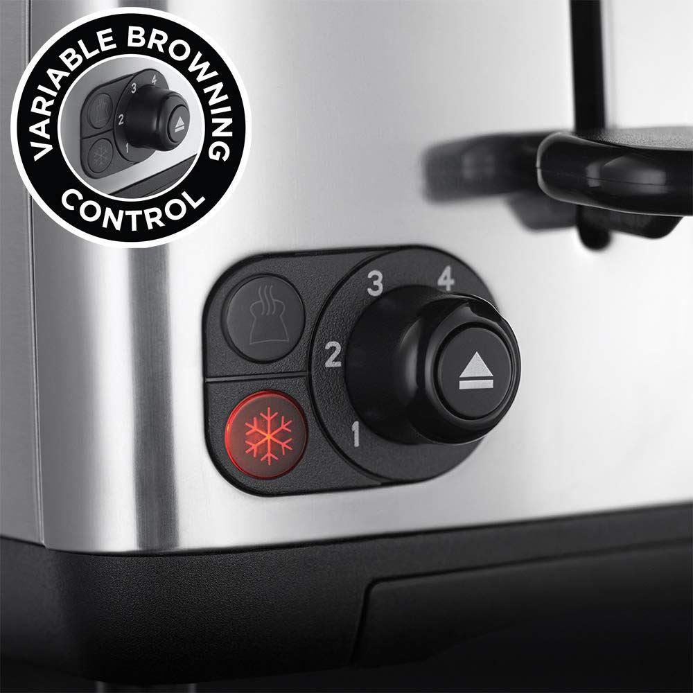 Russell Hobbs Adventure Brushed and Polished 2 Slice Toaster