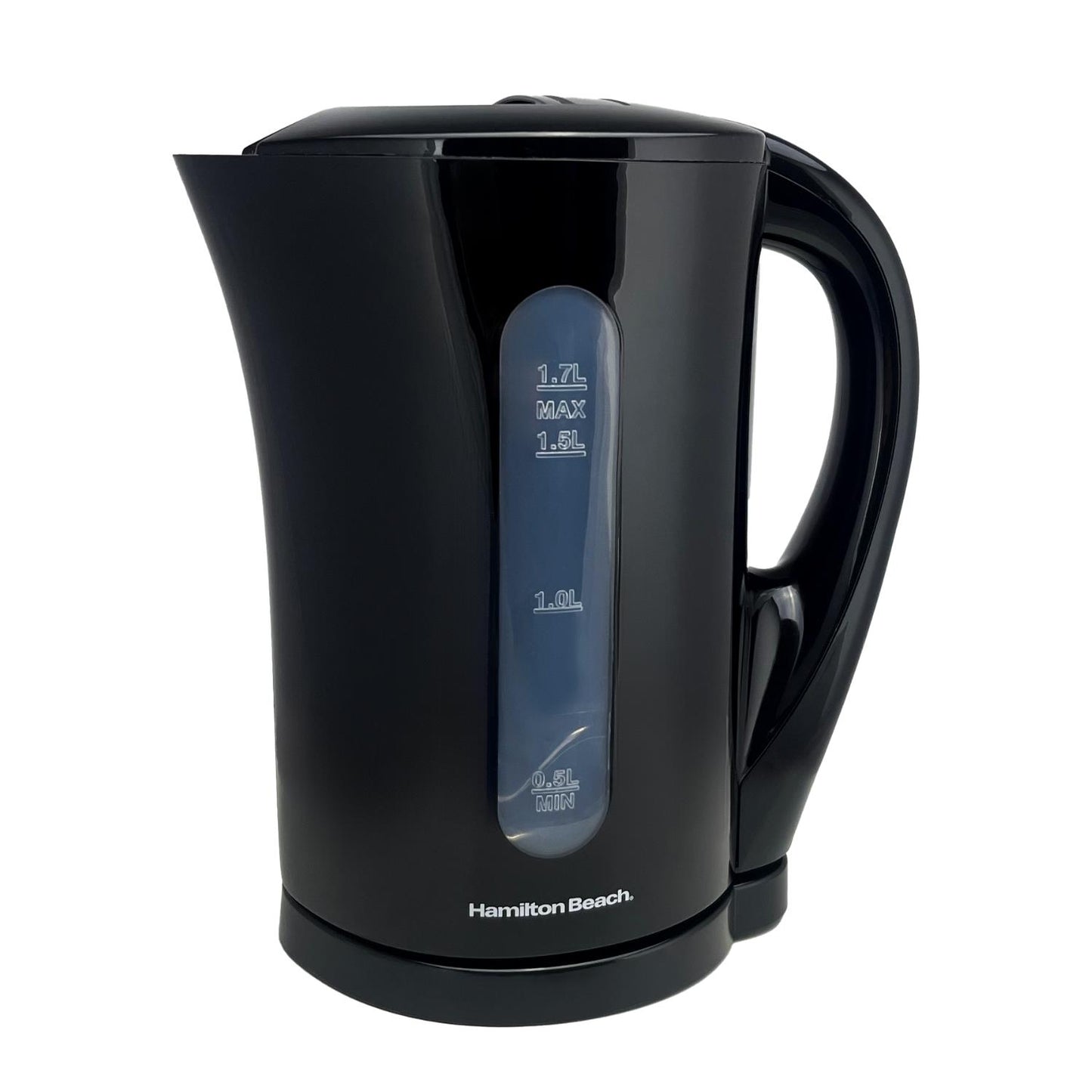 Hamilton Beach Essential 1.7L Plastic Kettle Black