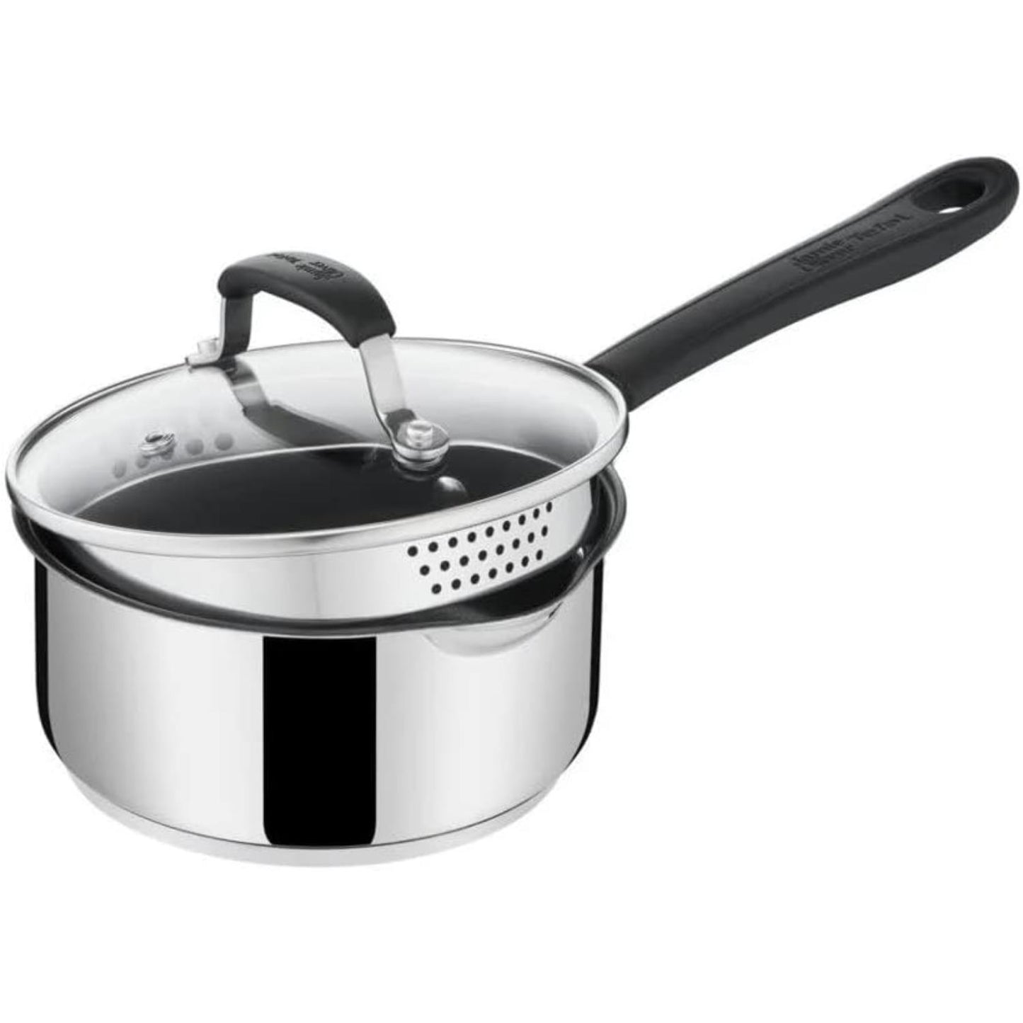 Tefal Jamie Oliver Quick and Easy Stainless Steel 20cm Saucepan