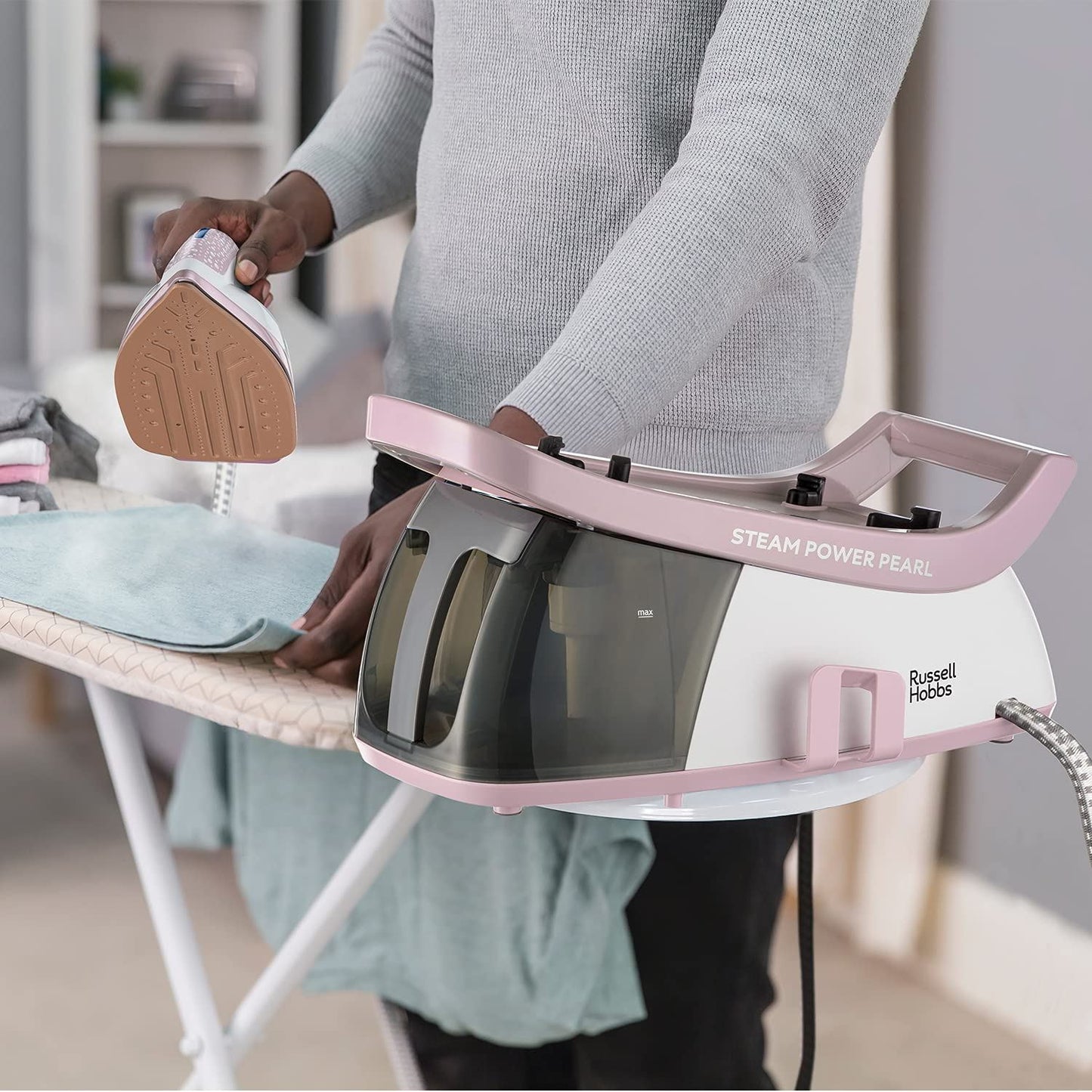 Russell Hobbs Steam Power Pearl Steam Generator Iron