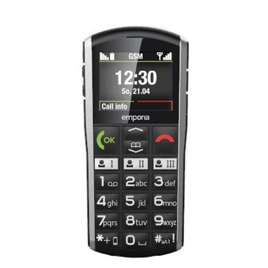 Emporia SIMPLICITY No Contract Push-Button Mobile Phone