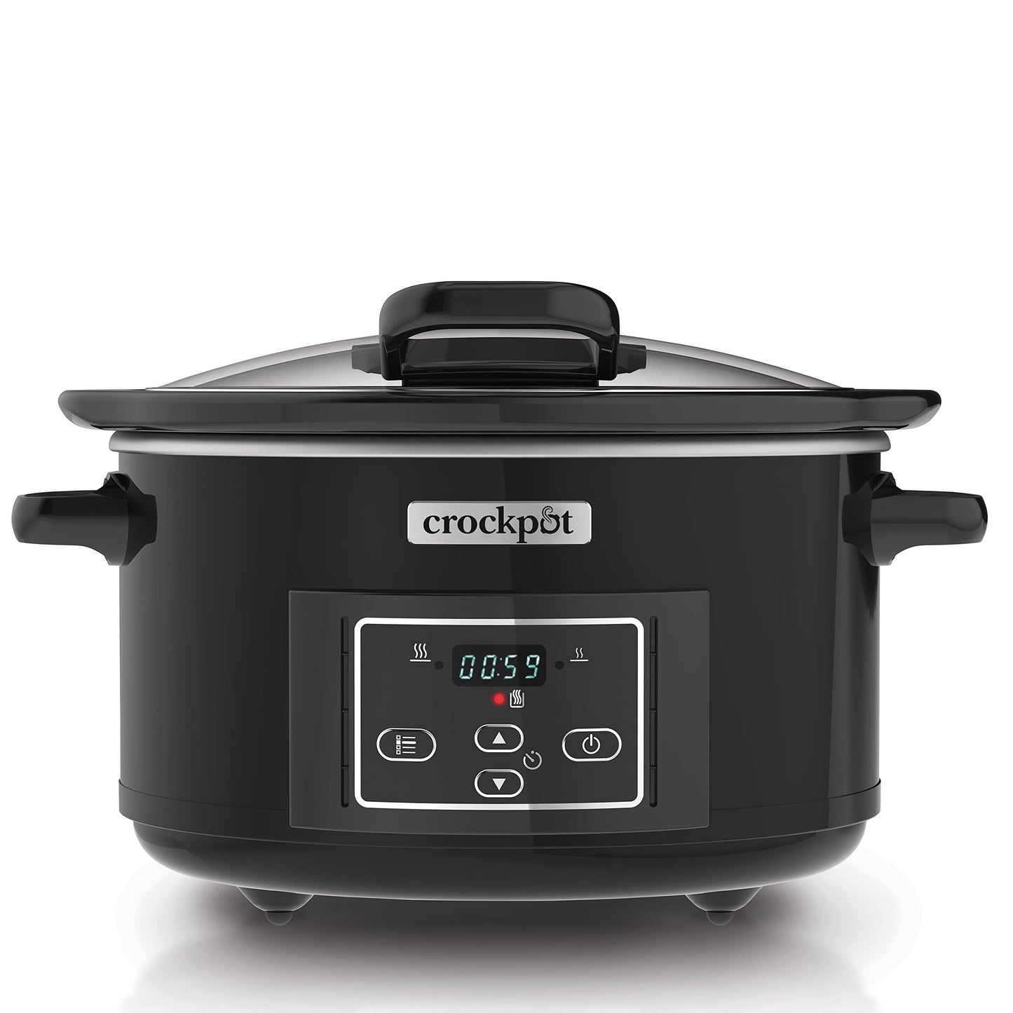 Crockpot 4.7L Lift and Serve Digital Slow Cooker with Hinged Lid