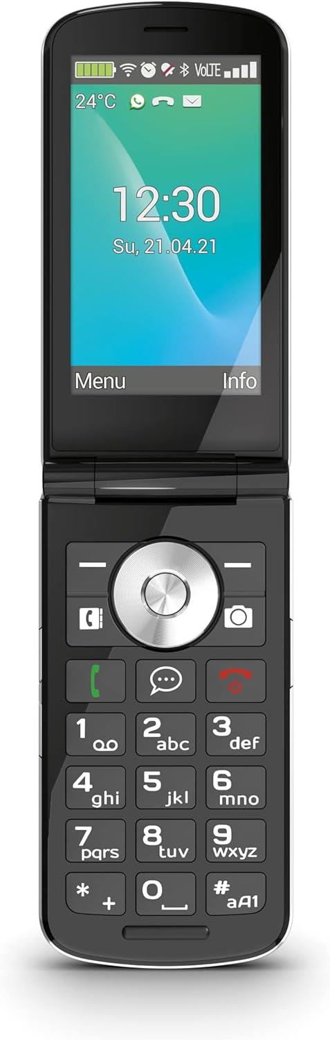 Emporia TOUCHsmart.2 Big button 4G Clamshell Phone with Touchscreen