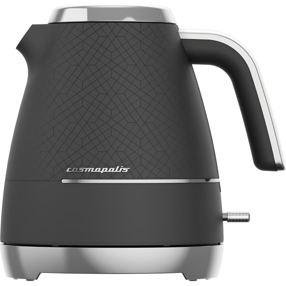 Beko Cosmopolis Retro Black Chrome 1.7L Dome Kettle