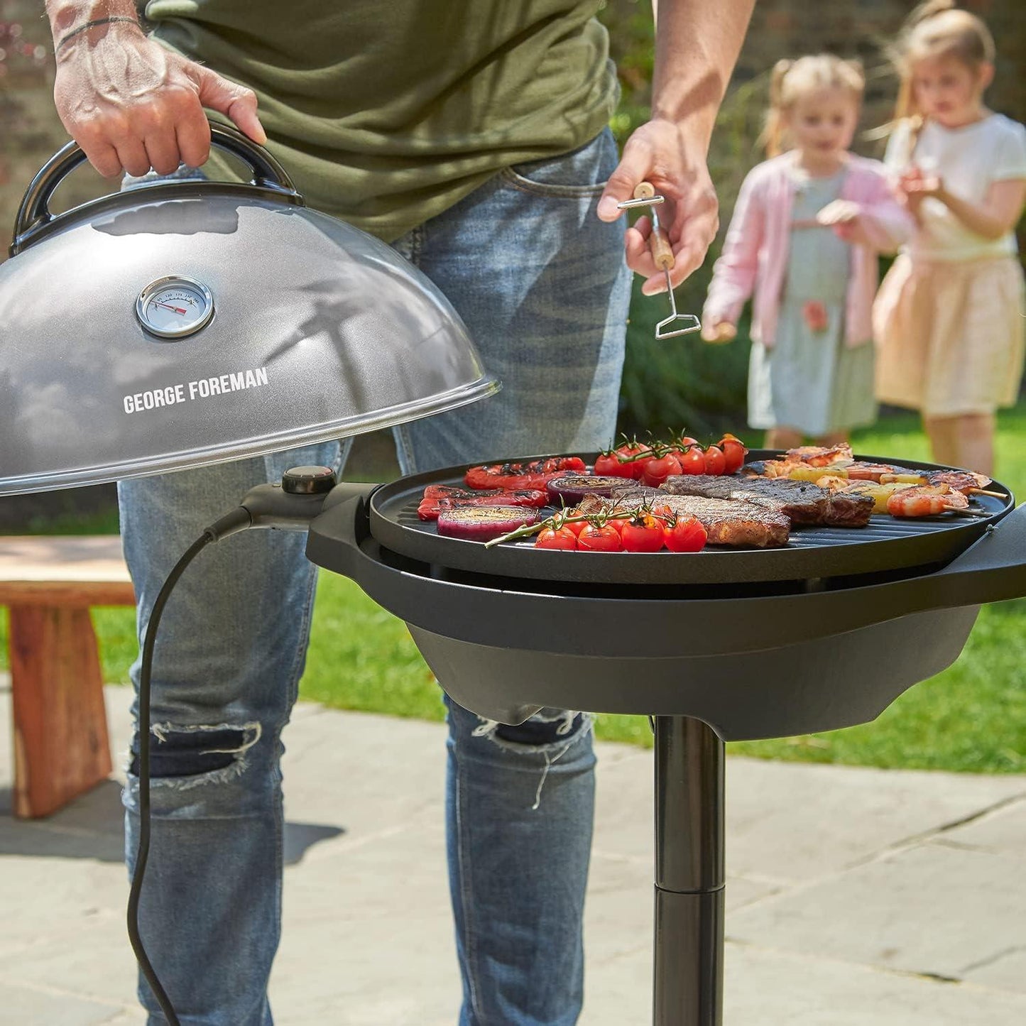 George Foreman Indoor Outdoor BBQ Grill