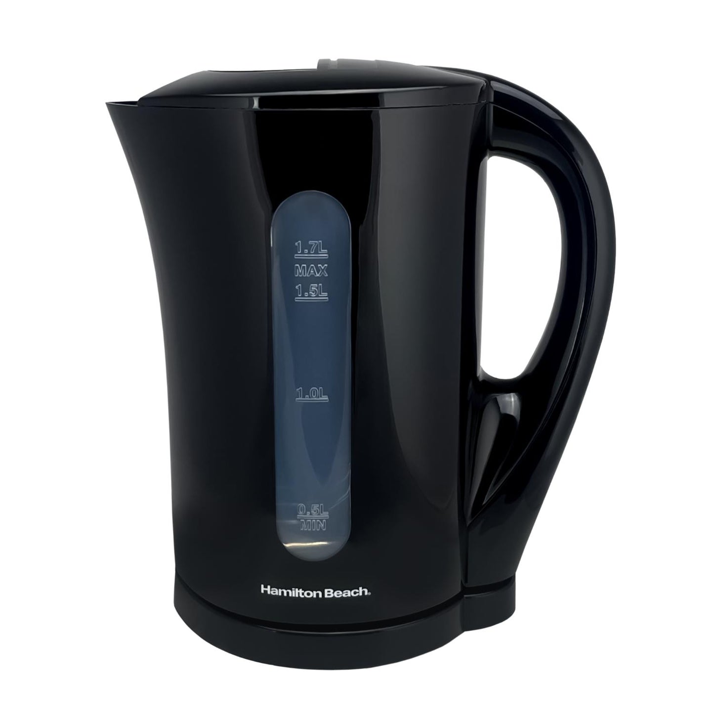 Hamilton Beach Essential 1.7L Plastic Kettle Black