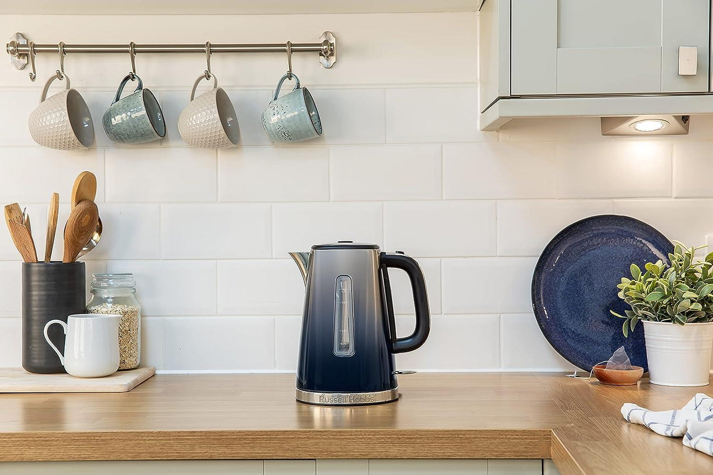 Russell Hobbs 1.7L Eclipse Midnight Blue Kettle