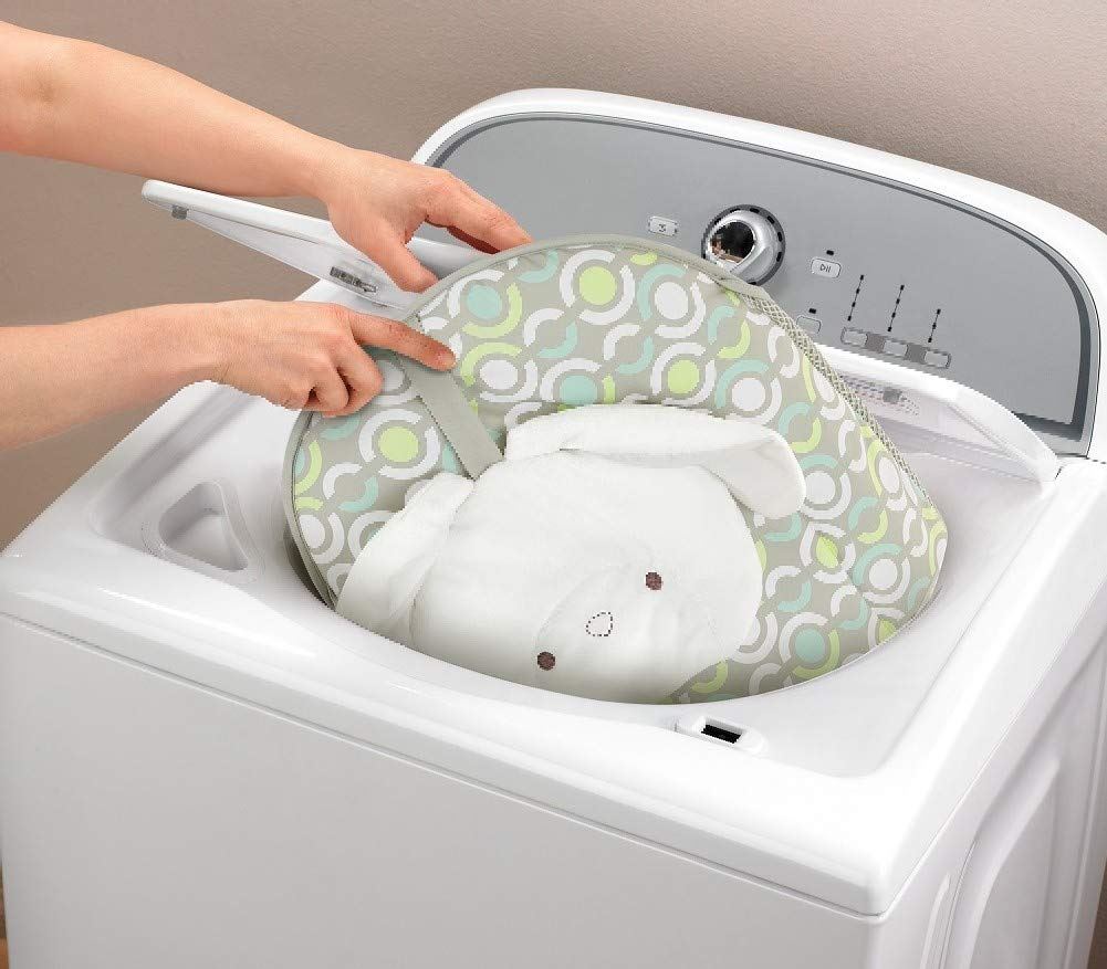 Mattel Fisher-Price Deluxe 2-in-1 Beige Compact Baby Swing