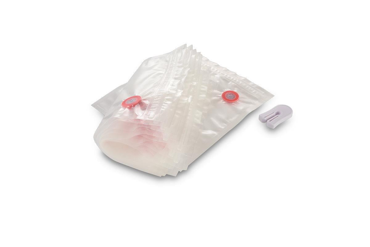 Solis 10 Pieces 20 x 23 cm Zip Vacuum Sealer Bags