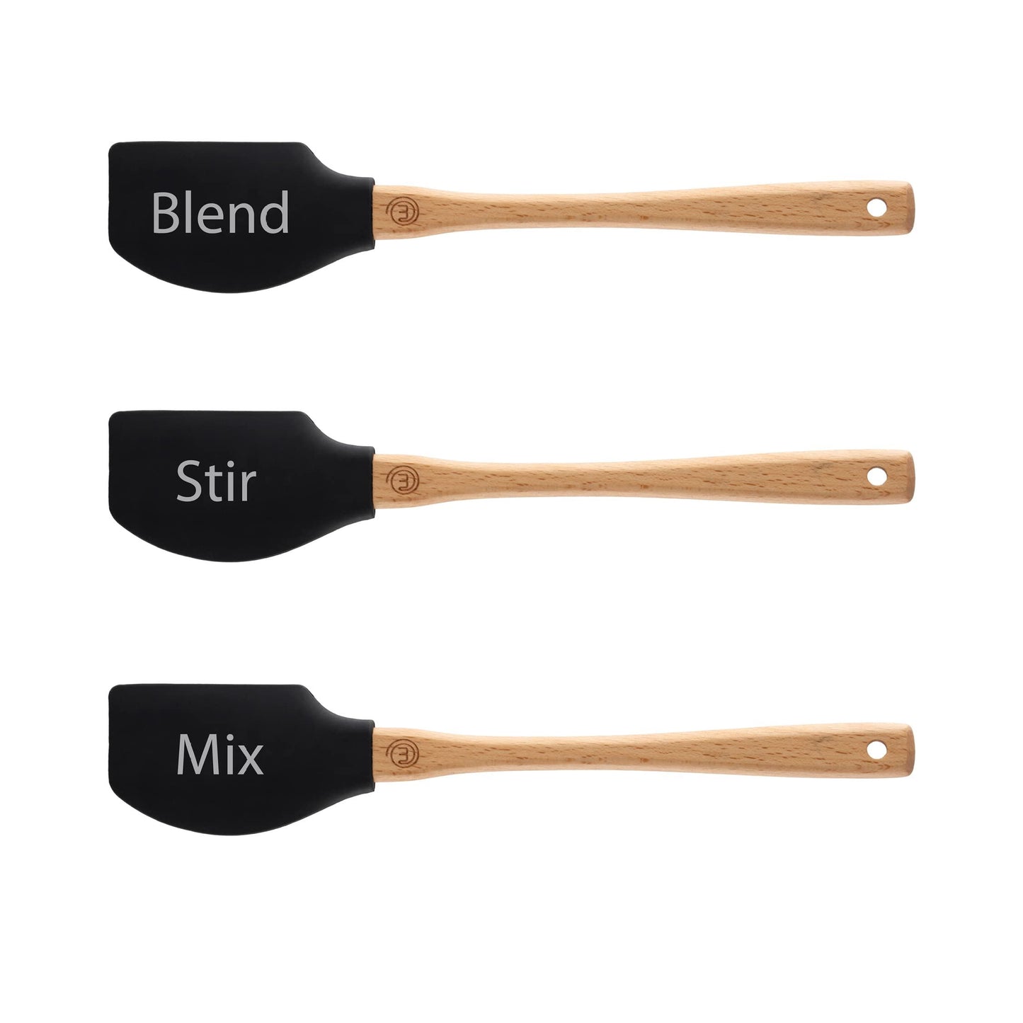 MasterChef 3 Piece Silicone Spatula Set