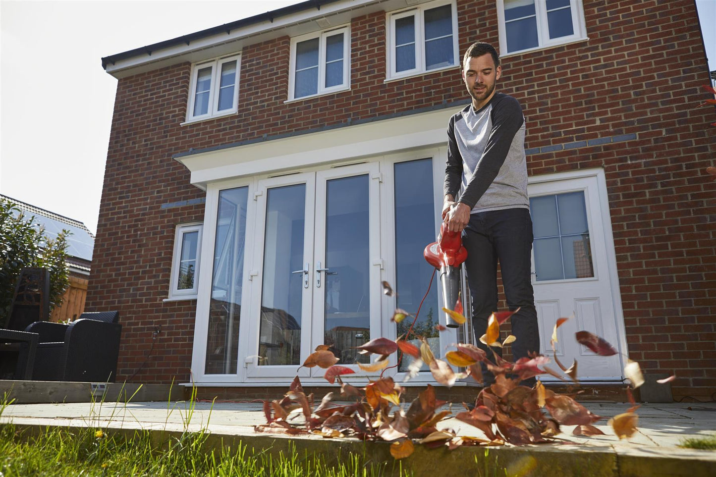 Flymo PowerVac 3000 Corded 2-in-1 Blower Vacuum