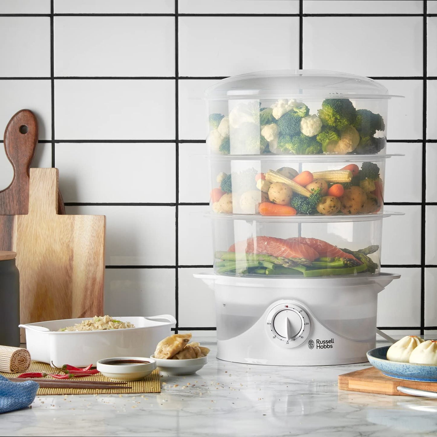 Russell Hobbs 3-Tier Food Steamer