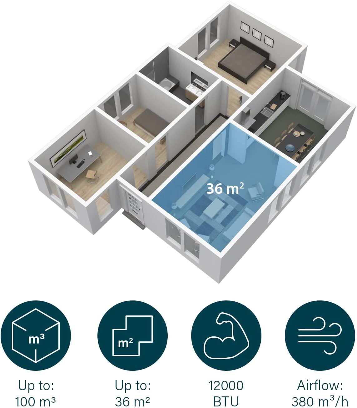 Princess 12000BTU Smart Air Conditioner
