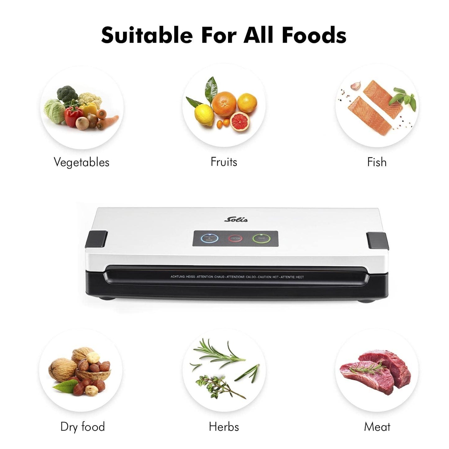Solis Vac Quick 576 - Fully Automatic Vacuum Sealer Machine