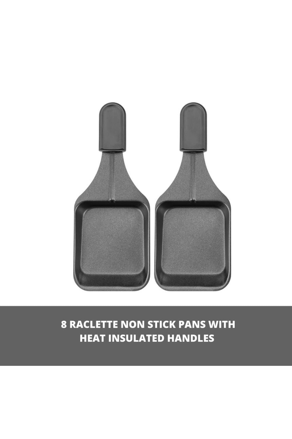Gastroback Family & Friends Black Raclette & Fondue Set