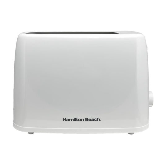 Hamilton Beach Essential 2 Slice Plastic Toaster White