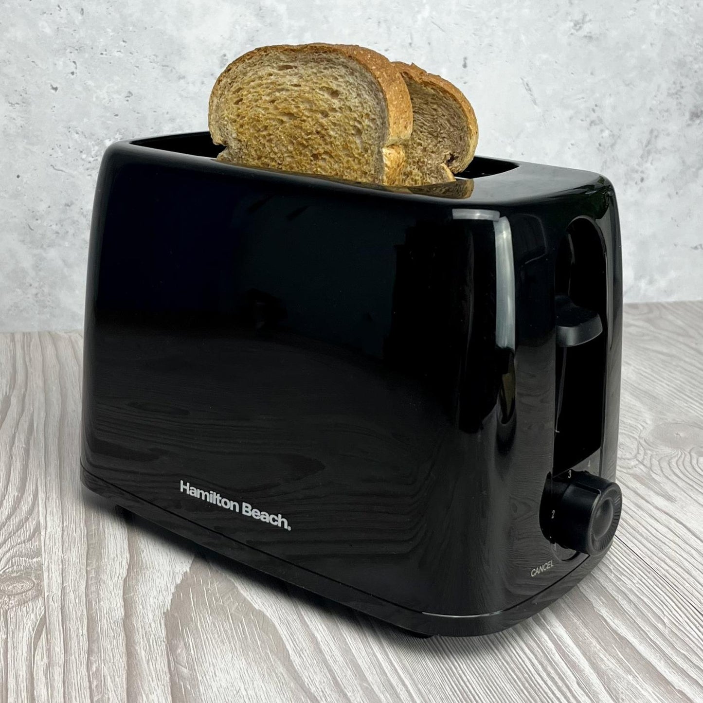 Hamilton Beach Essential 2 Slice Plastic Toaster Black