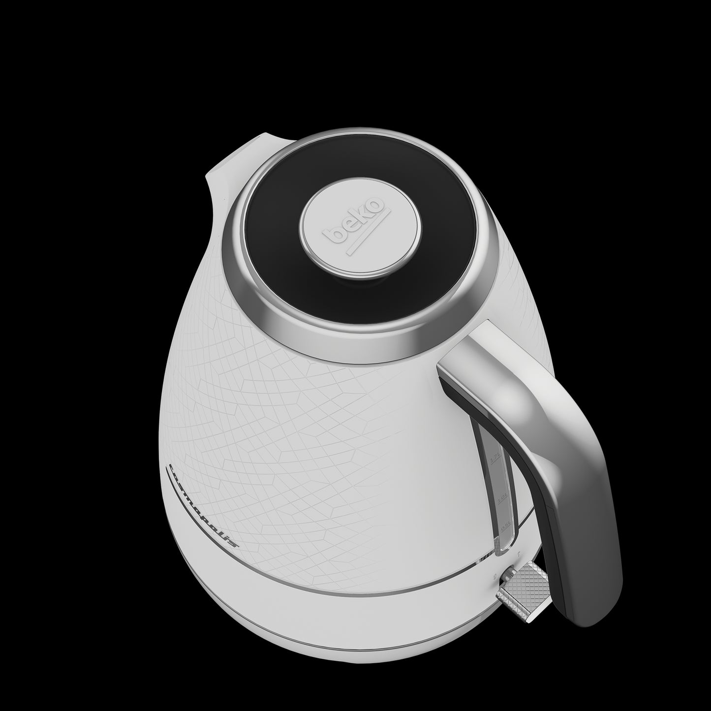Beko Cosmopolis White and Chrome Dome Kettle