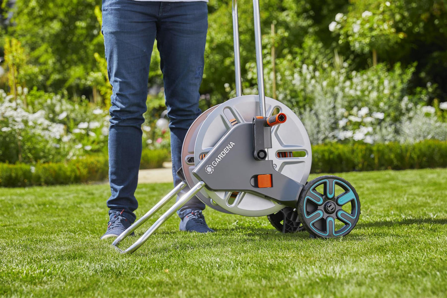 GARDENA CleverRoll M Empty Metal Reel