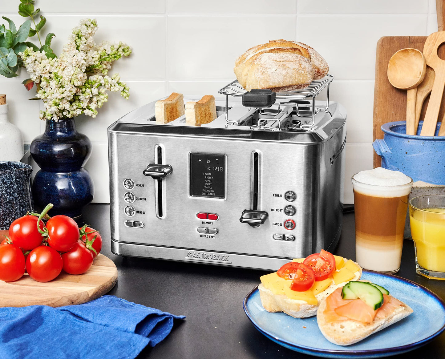 Gastroback Design Digital 4 Slice Toaster