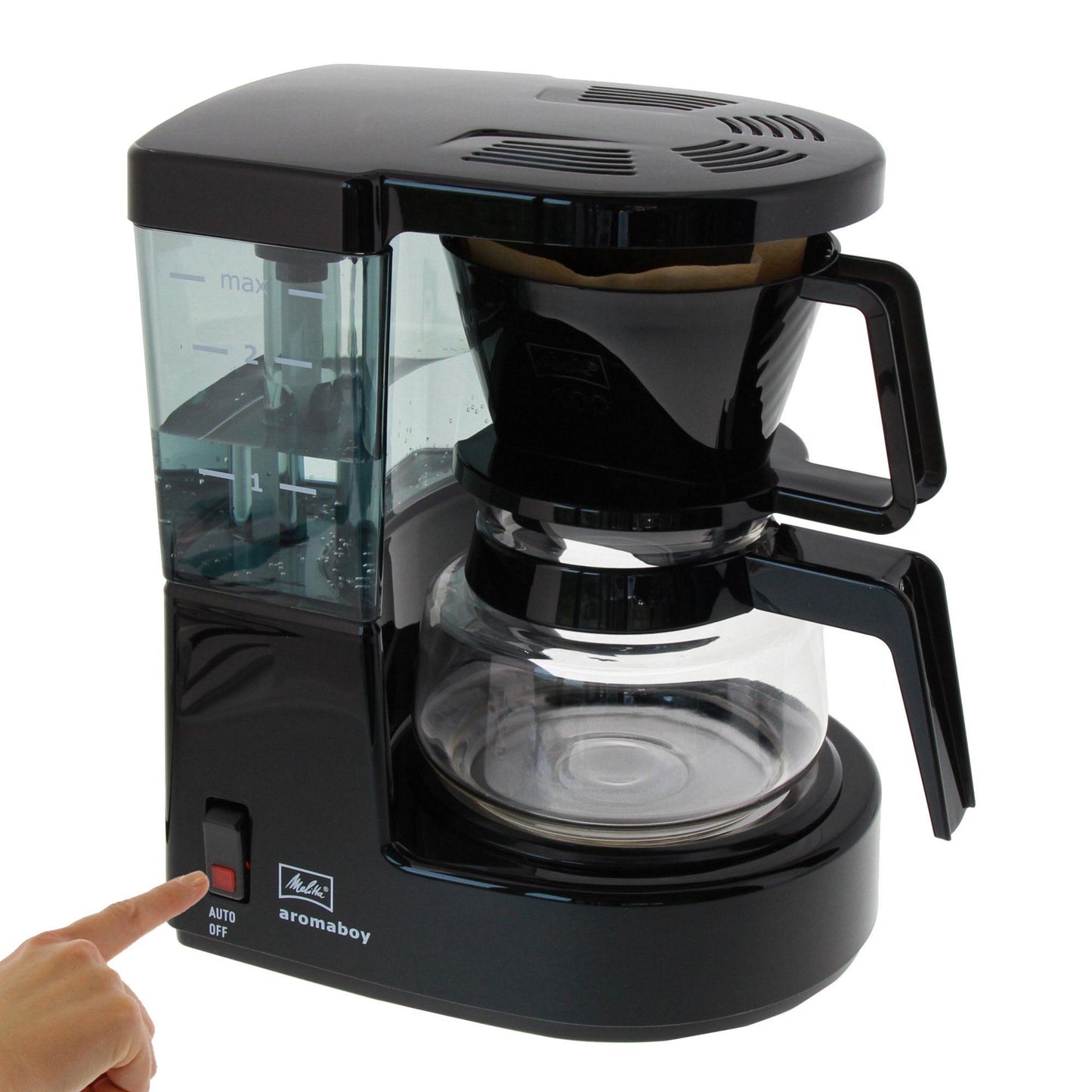 Melitta 6707286 Aroma Boy Filter Coffee Machine, 500 W, Black