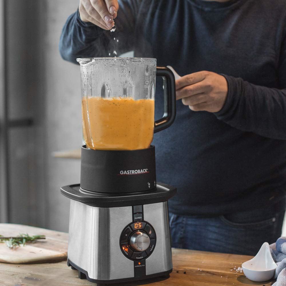 Gastroback 41020 blender - blenders (Glass, Stainless steel, Glass, 50/60 Hz, 220 - 240 V)