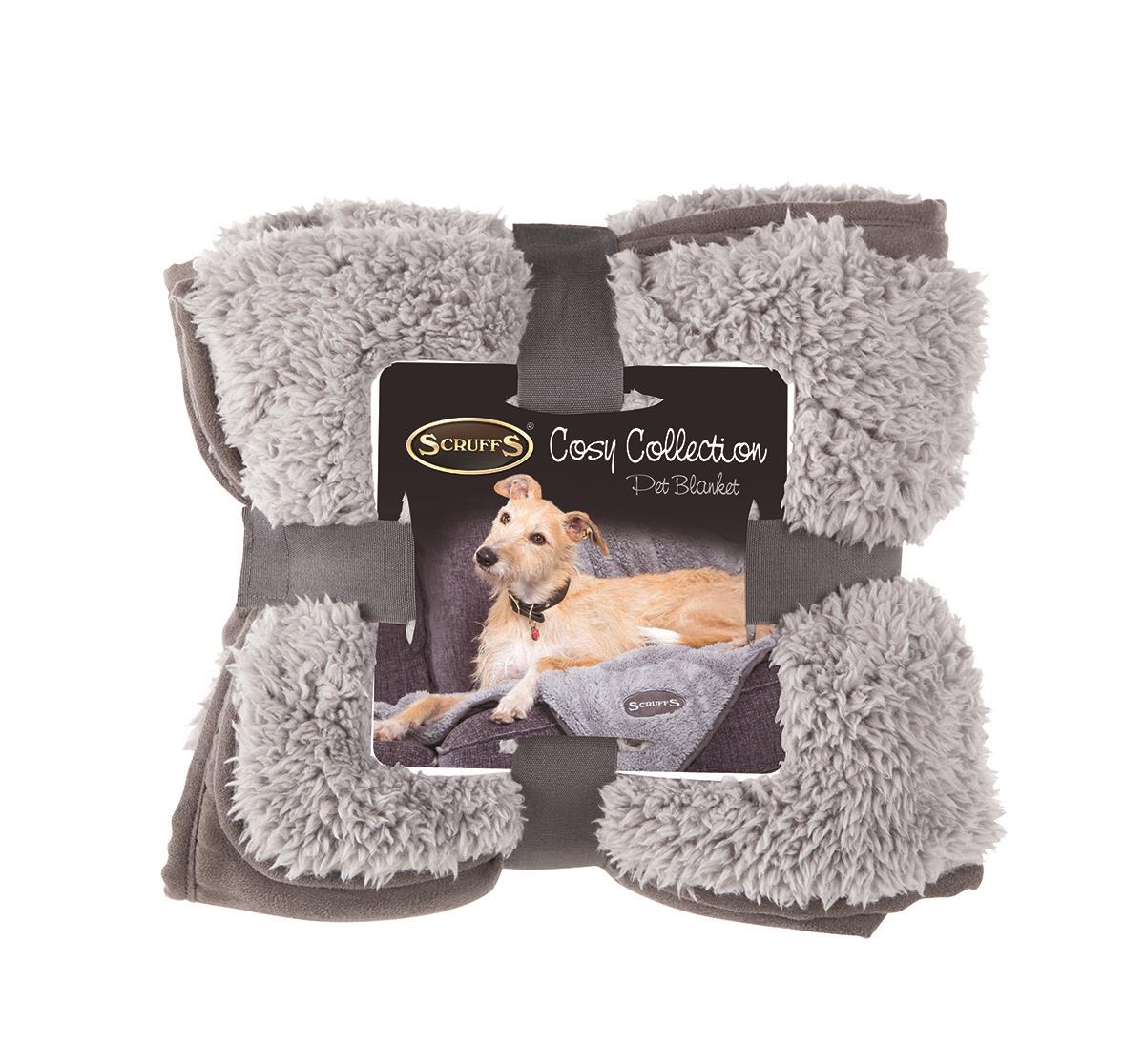 Scruffs Grey Cosy Blanket