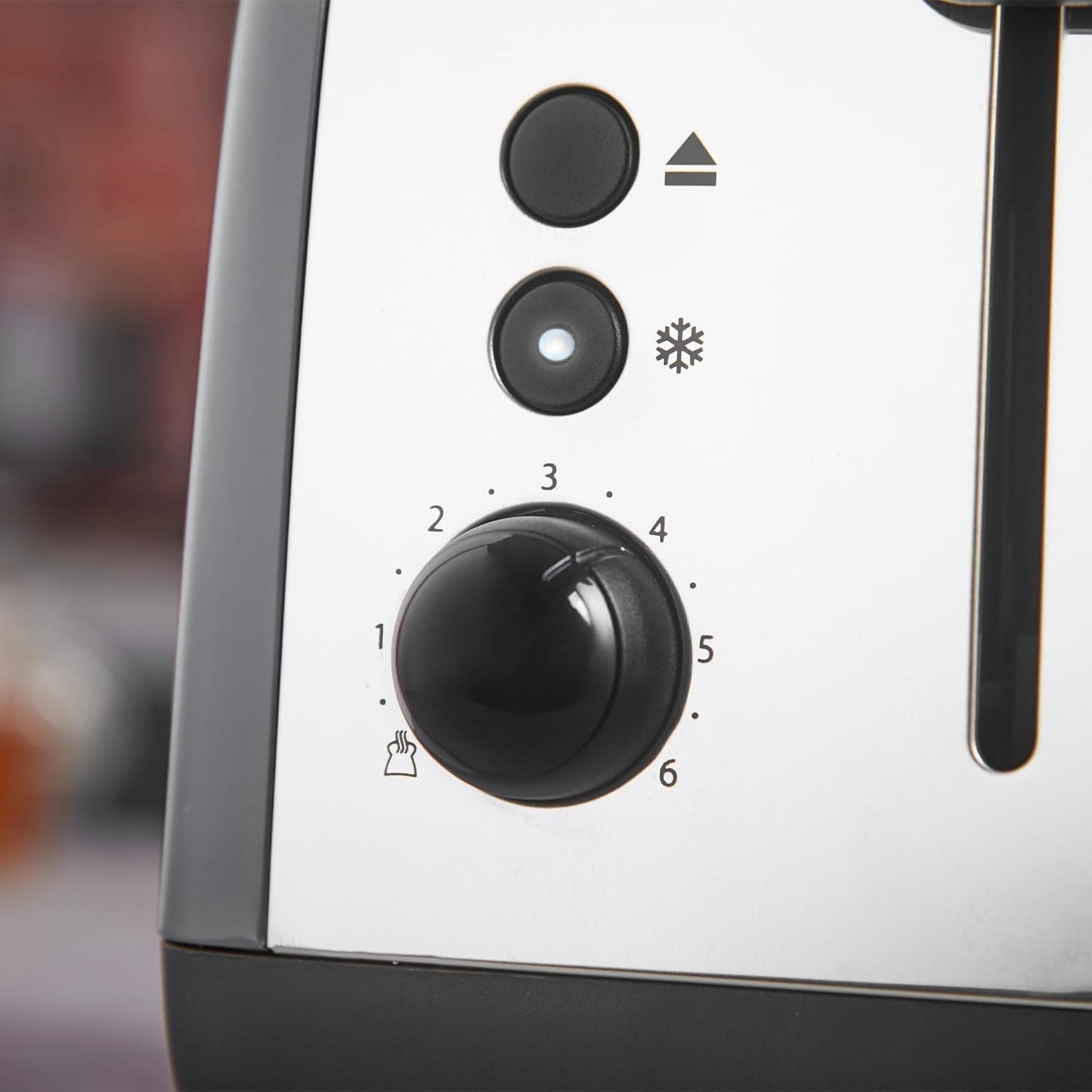 Russell Hobbs Stainless Steel Grey 2 Slice Toaster