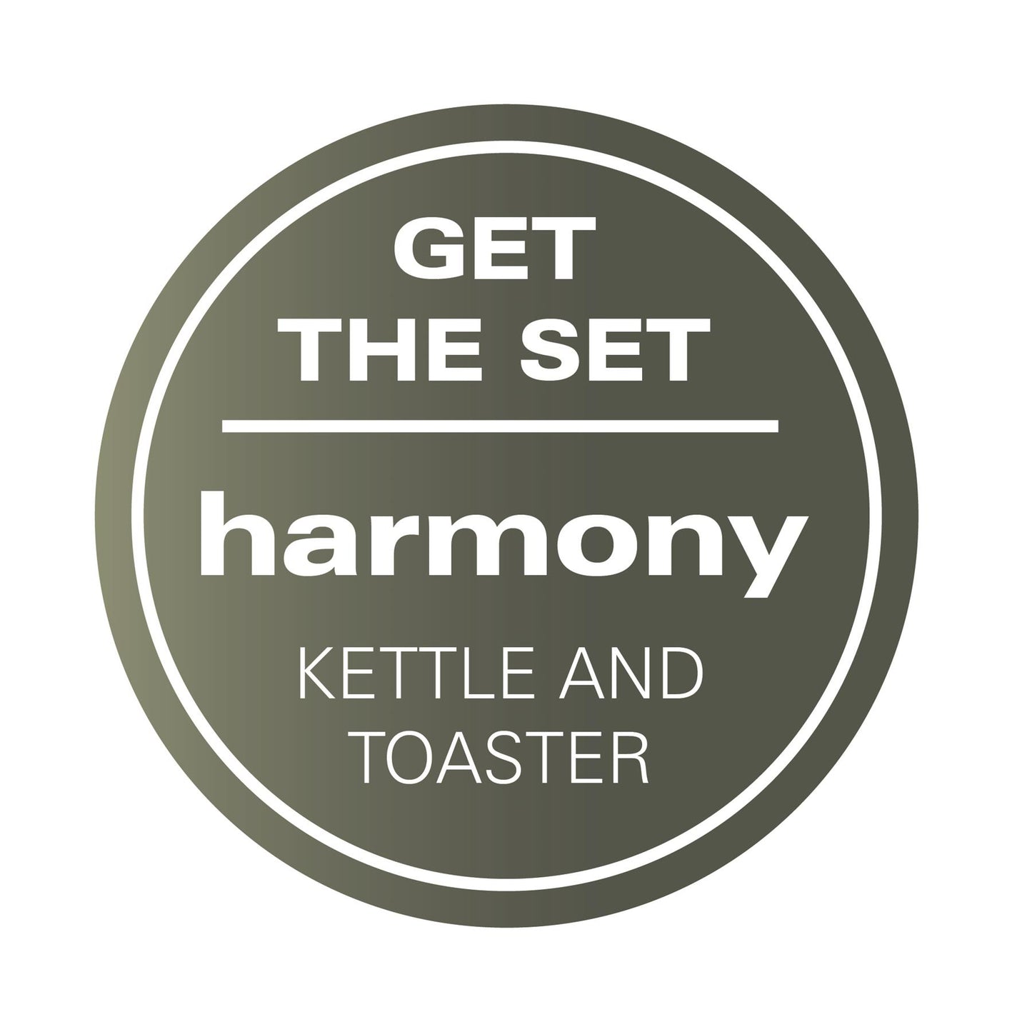Hamilton Beach Harmony Kettle & Toaster Set - Cappuccino