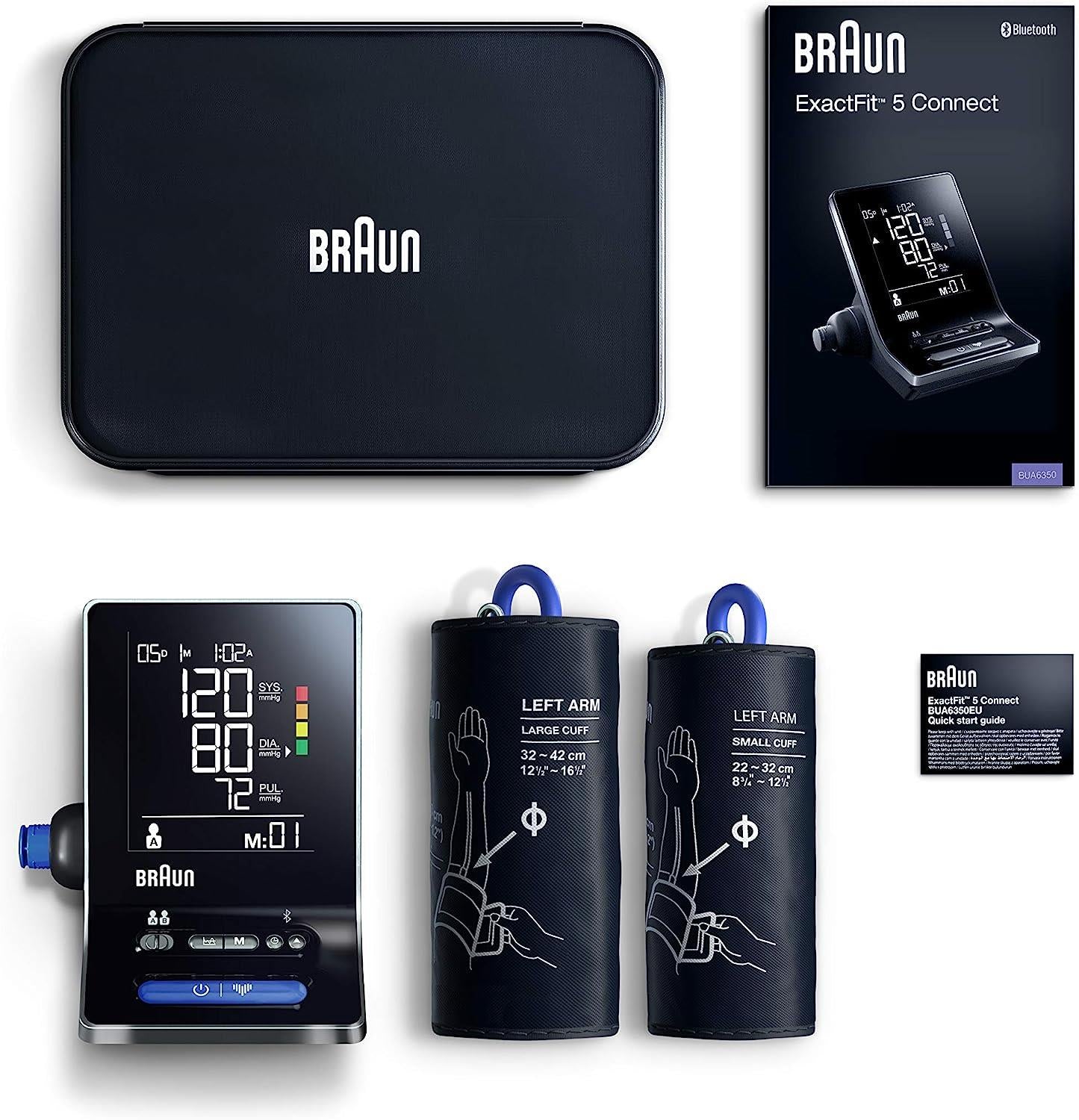 Braun ExactFit Smart Upper Arm BP Monitor
