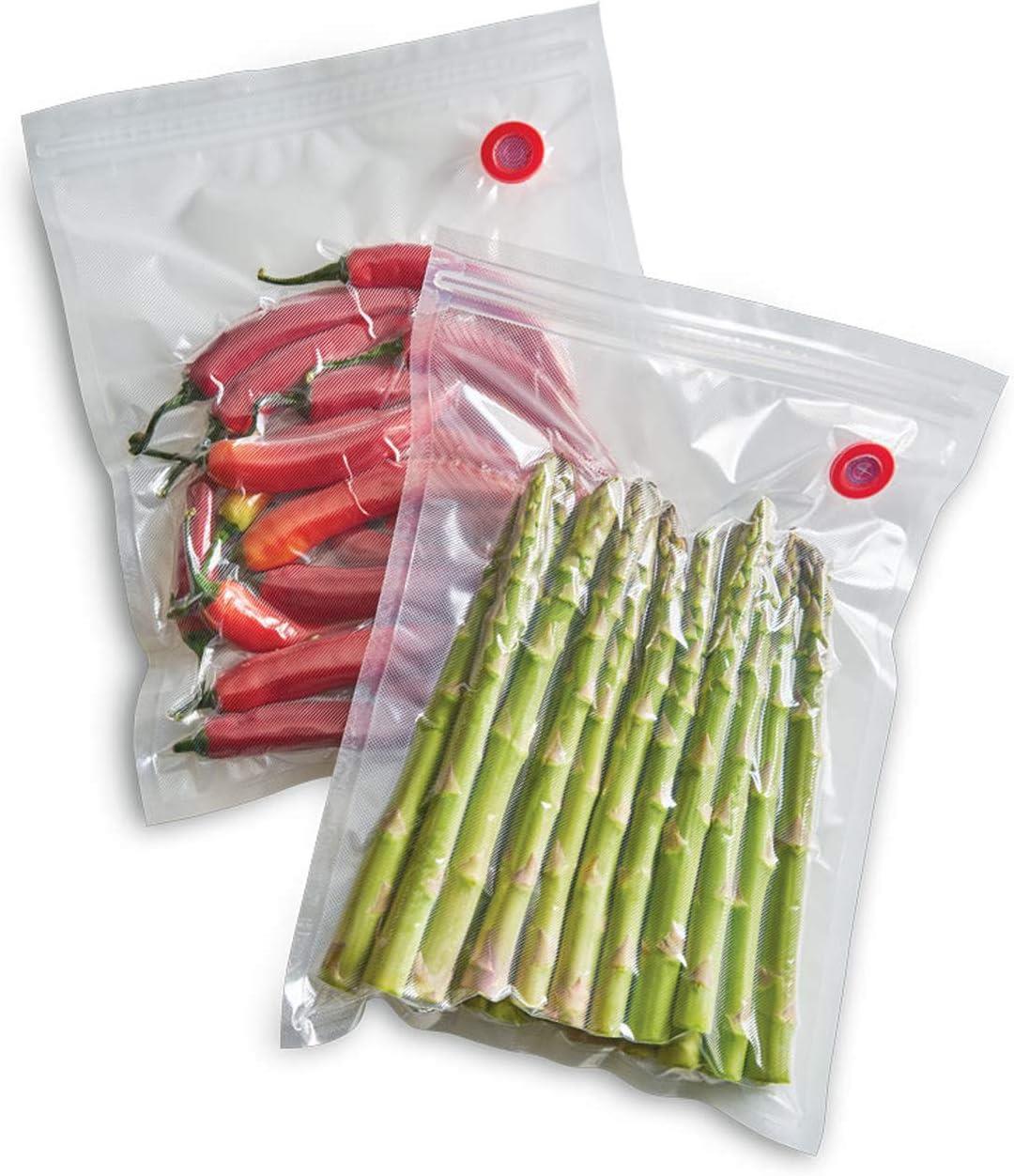 Solis 10 Pieces 26 x 35 cm Zip Vacuum Sealer Bags