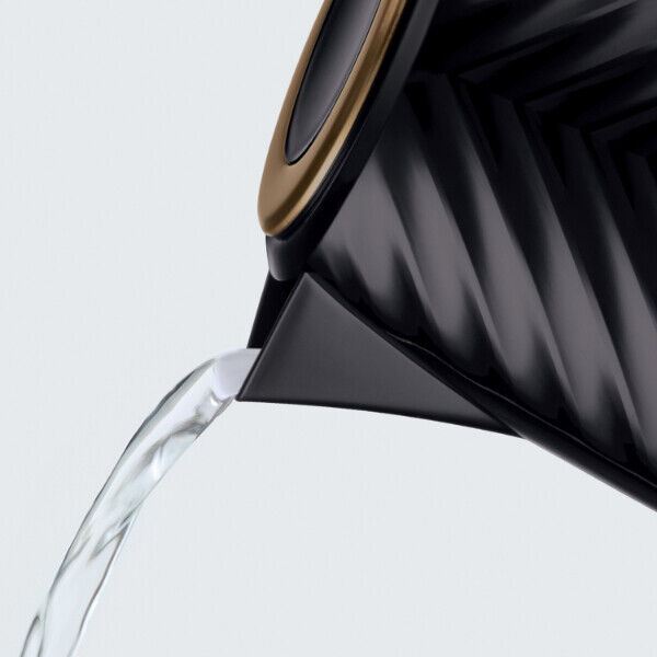 Russell Hobbs 1.7 Litre Groove Kettle Black