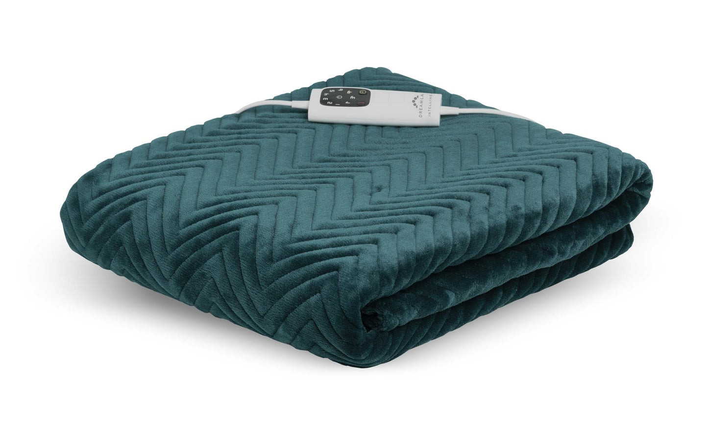 Dreamland Deluxe Velvet Herringbone Emerald Green