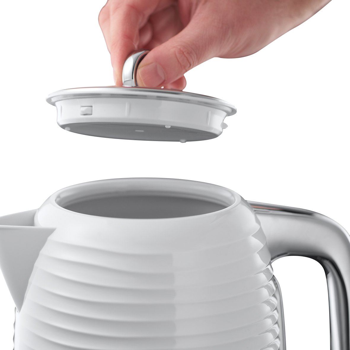 Russell Hobbs Inspire White 1.7L Electric Kettle