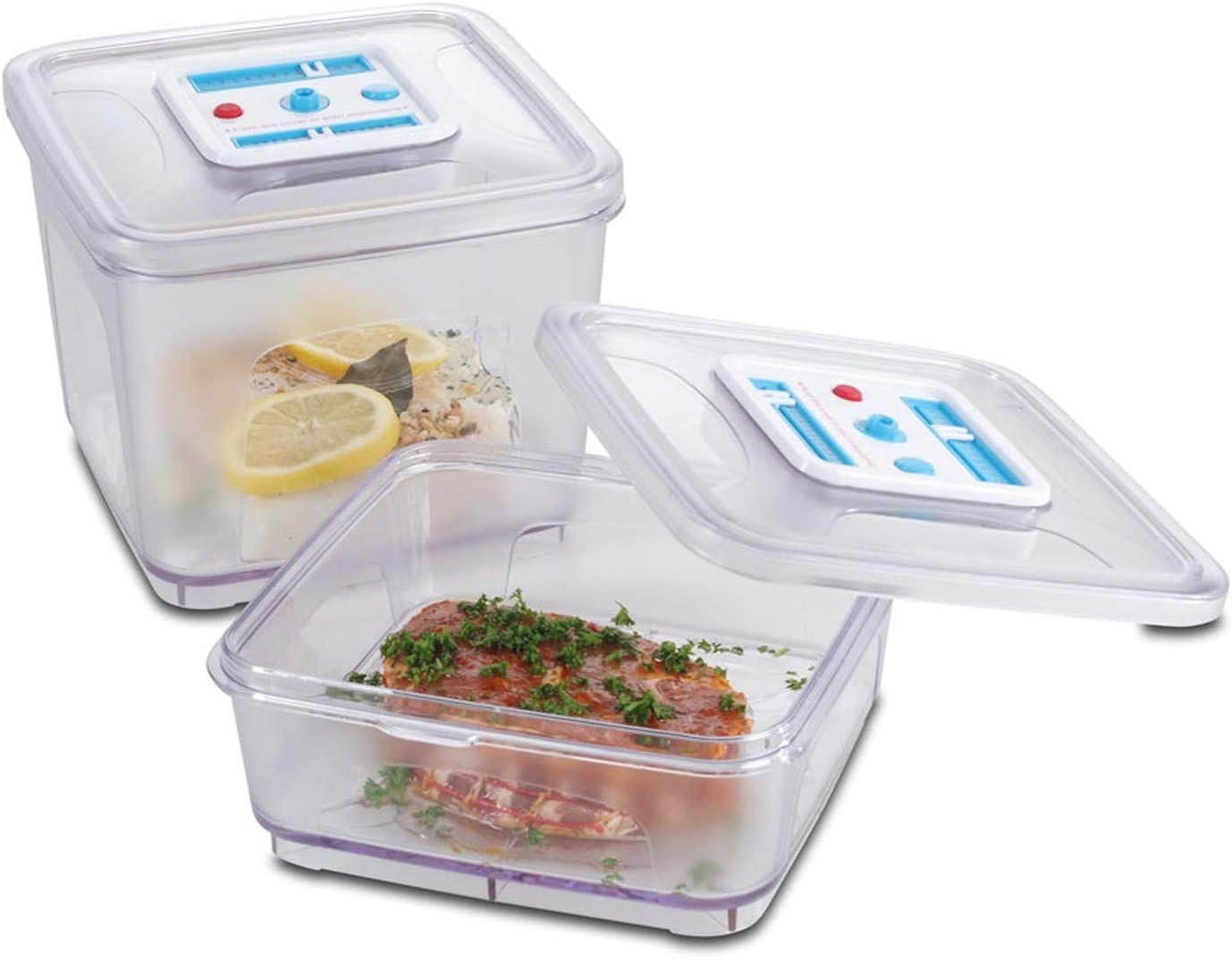 Solis Set of 2 Vacuum Food Containers