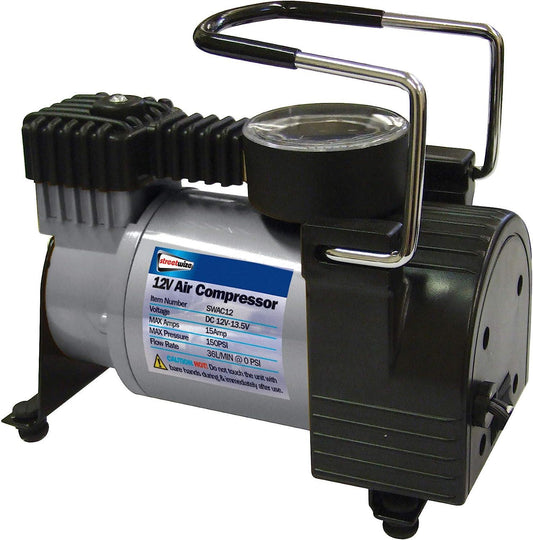 Streetwize 150PSI 12V Tornado Metal Air Compressor