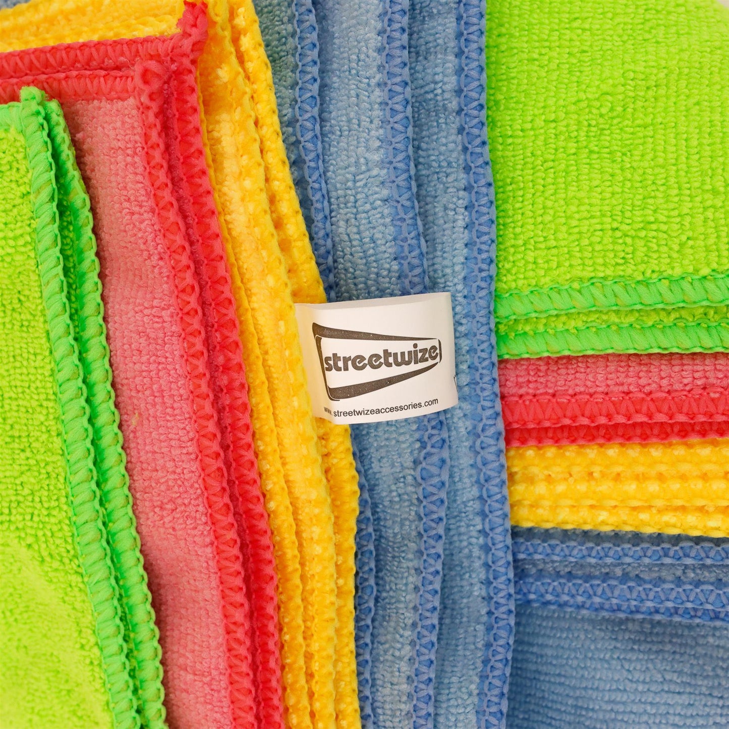 Streetwize 10 Pack Durable Microfibre Towels