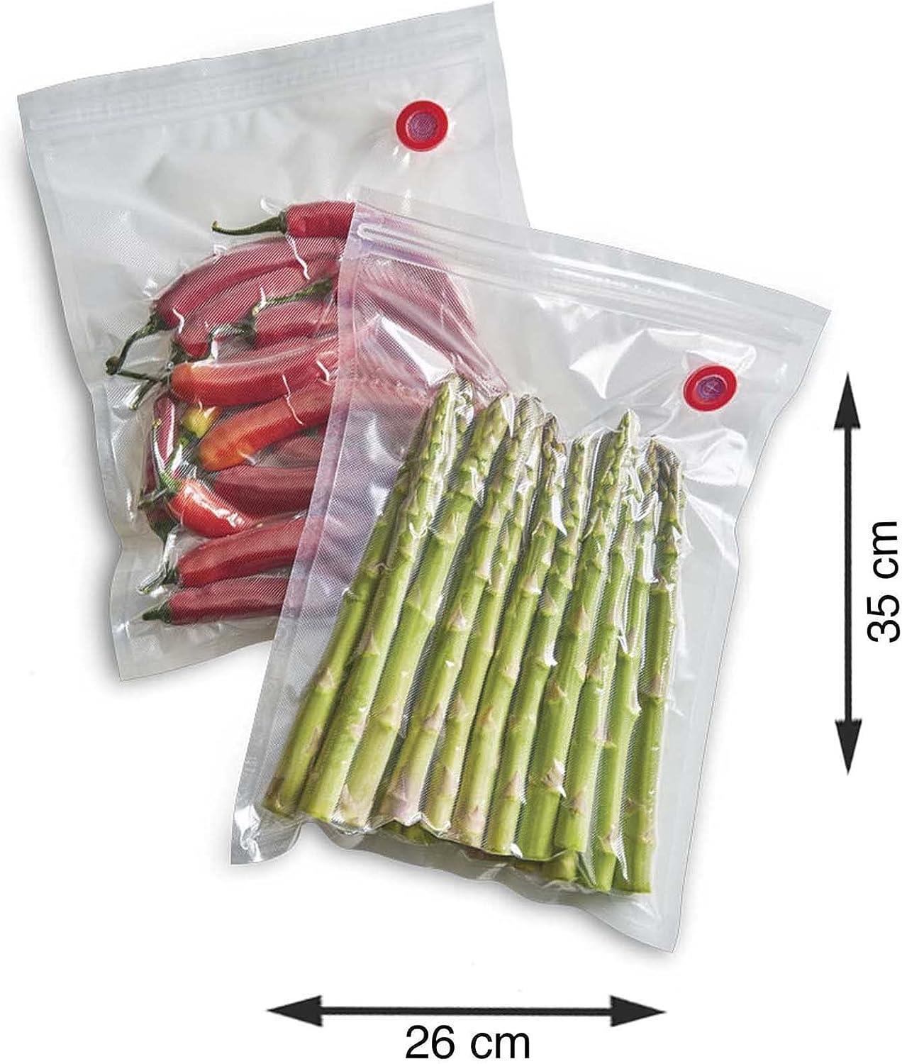 Solis 10 Pieces 26 x 35 cm Zip Vacuum Sealer Bags